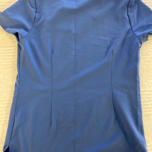 Ceil blue scrub top figs